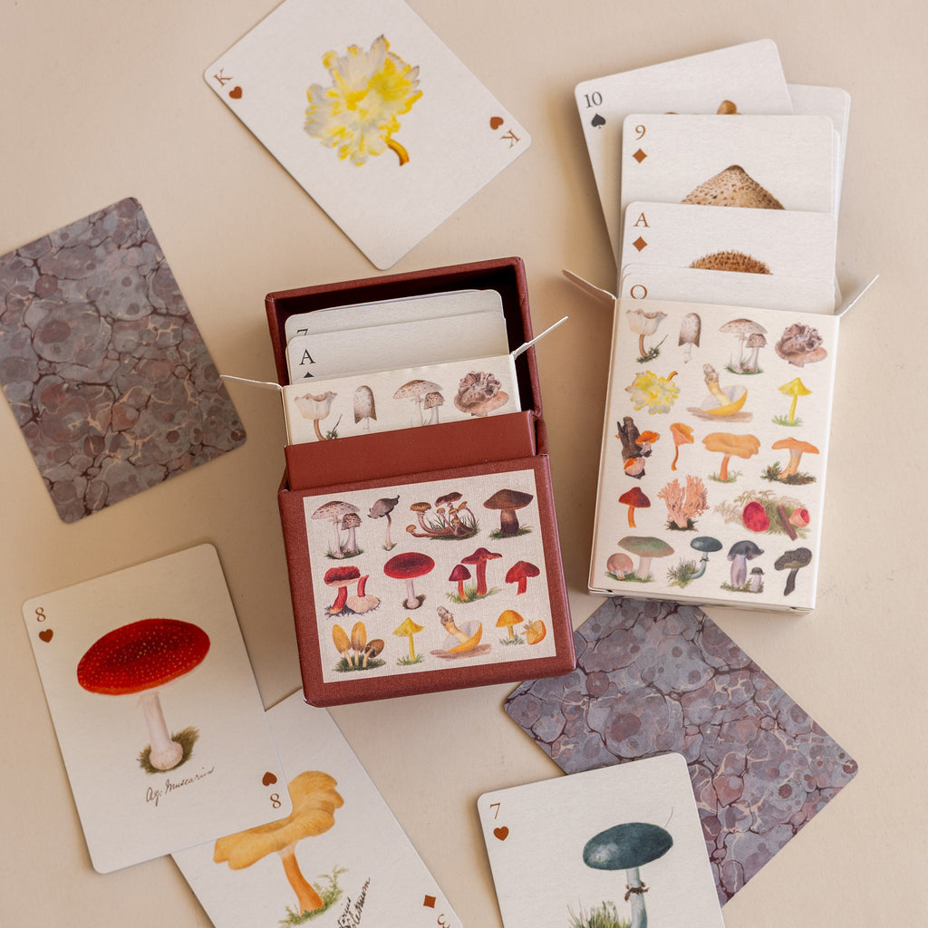 Playing Cards - Set of Two Decks - Fungi – Roomytown UK