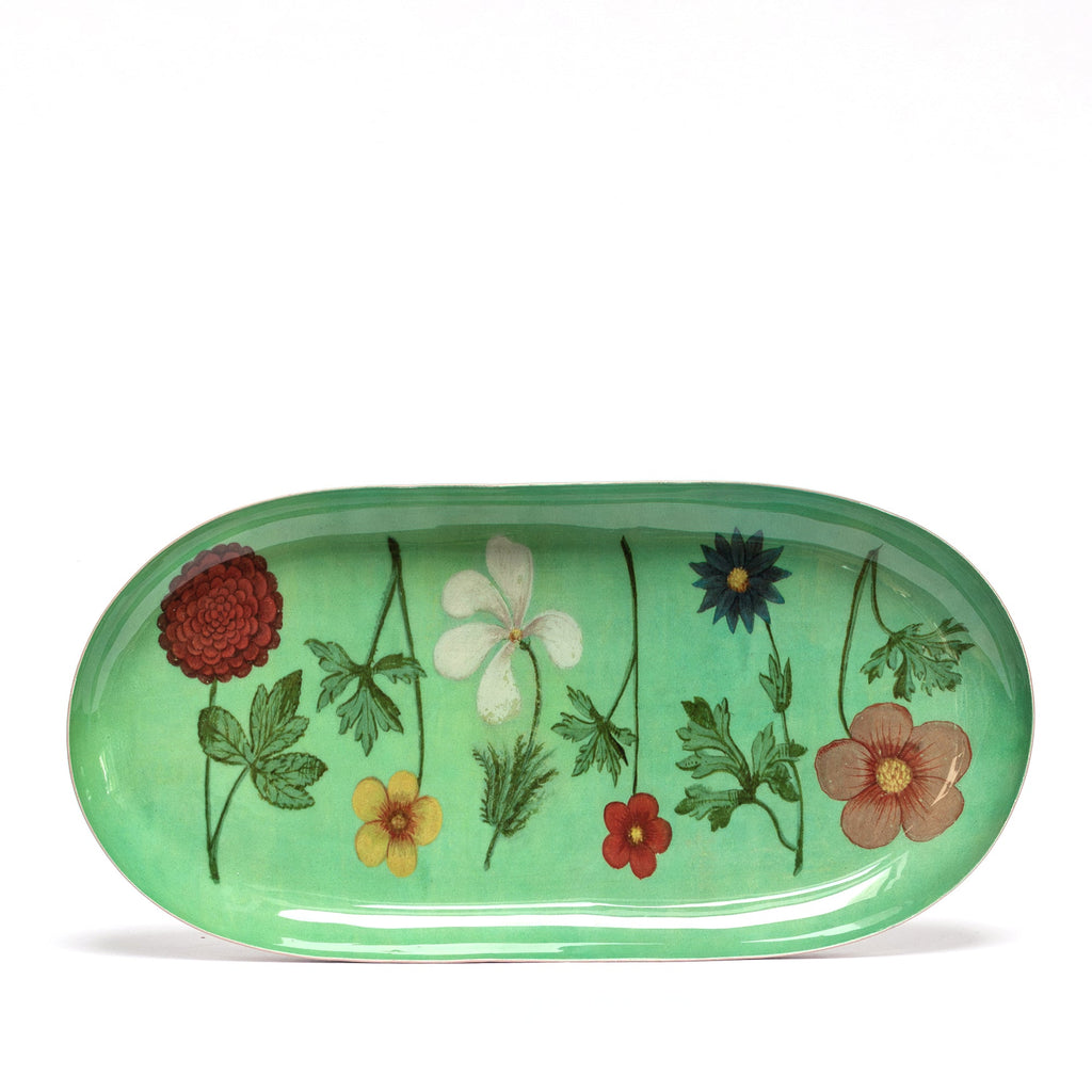 Enamel Print Tray - Festival of Flowers – Roomytown UK