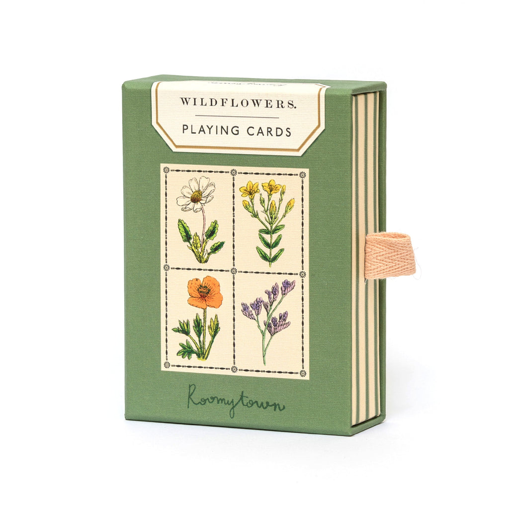 Wildflowers Single Playing Card Deck – Roomytown UK