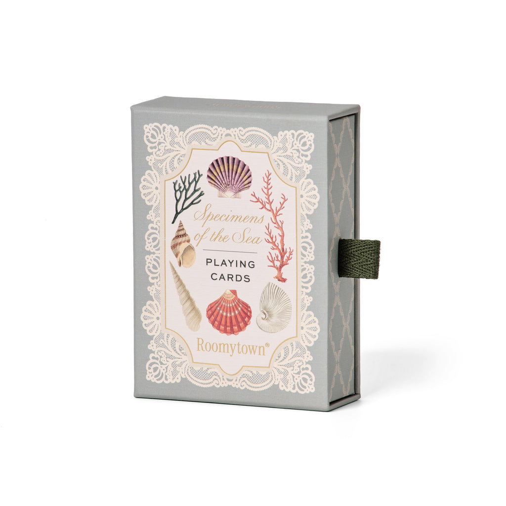 Single Deck Playing Cards - Specimens of the Sea – Roomytown UK