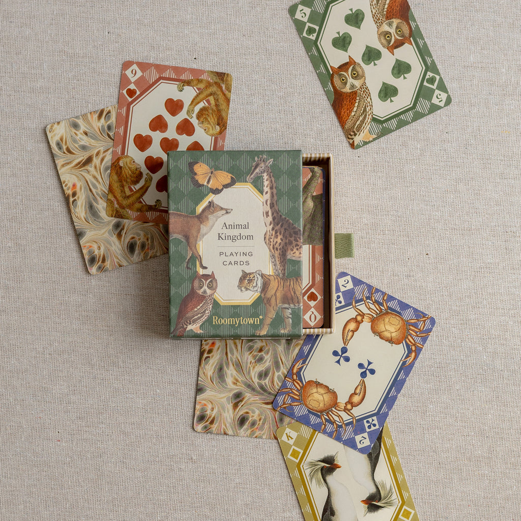 Animal Kingdom Single Playing Card Deck – Roomytown UK