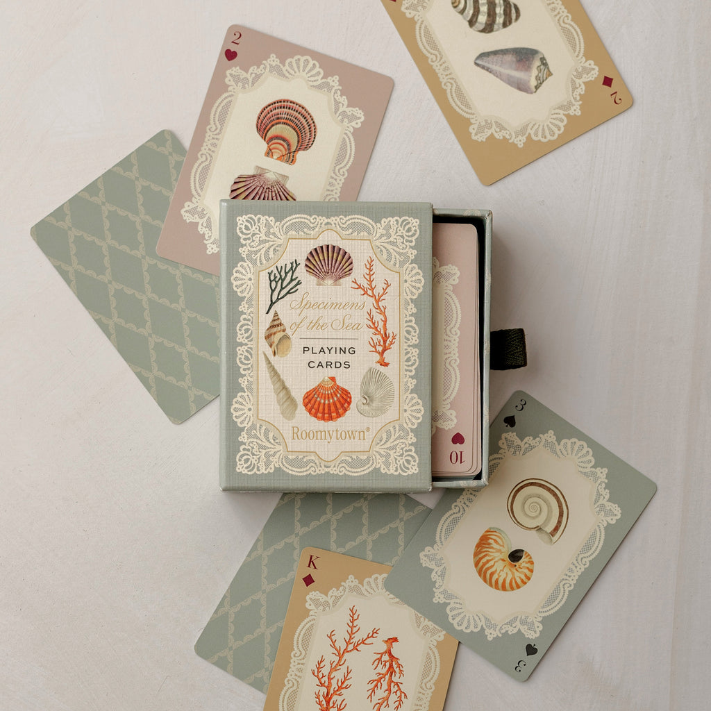 Single Deck Playing Cards - Specimens of the Sea – Roomytown UK