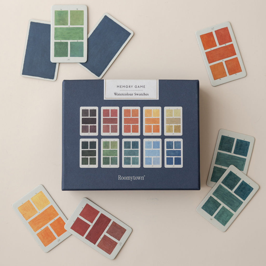Memory Game - Watercolour Swatches – Roomytown UK