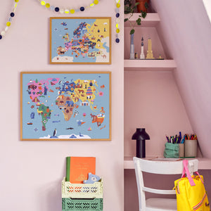 Maps of the World by Sol Linero