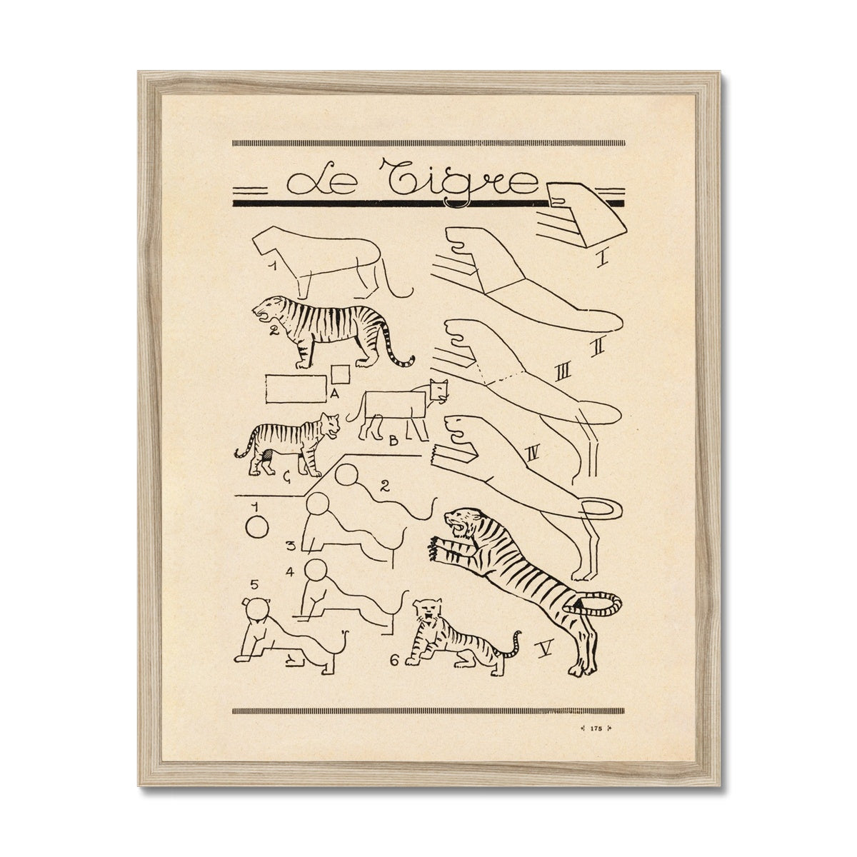 Le Tigre Fine Art Print