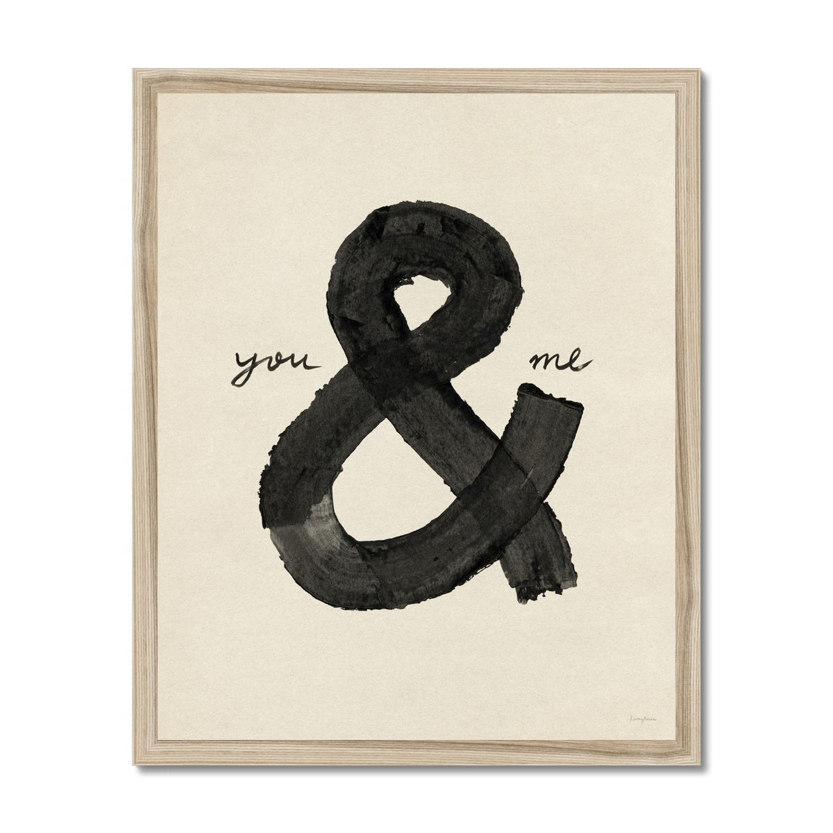 You & Me Fine Art  Fine Art Print