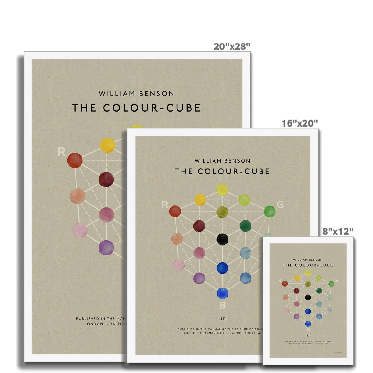 The Colour Cube Fine Art Print