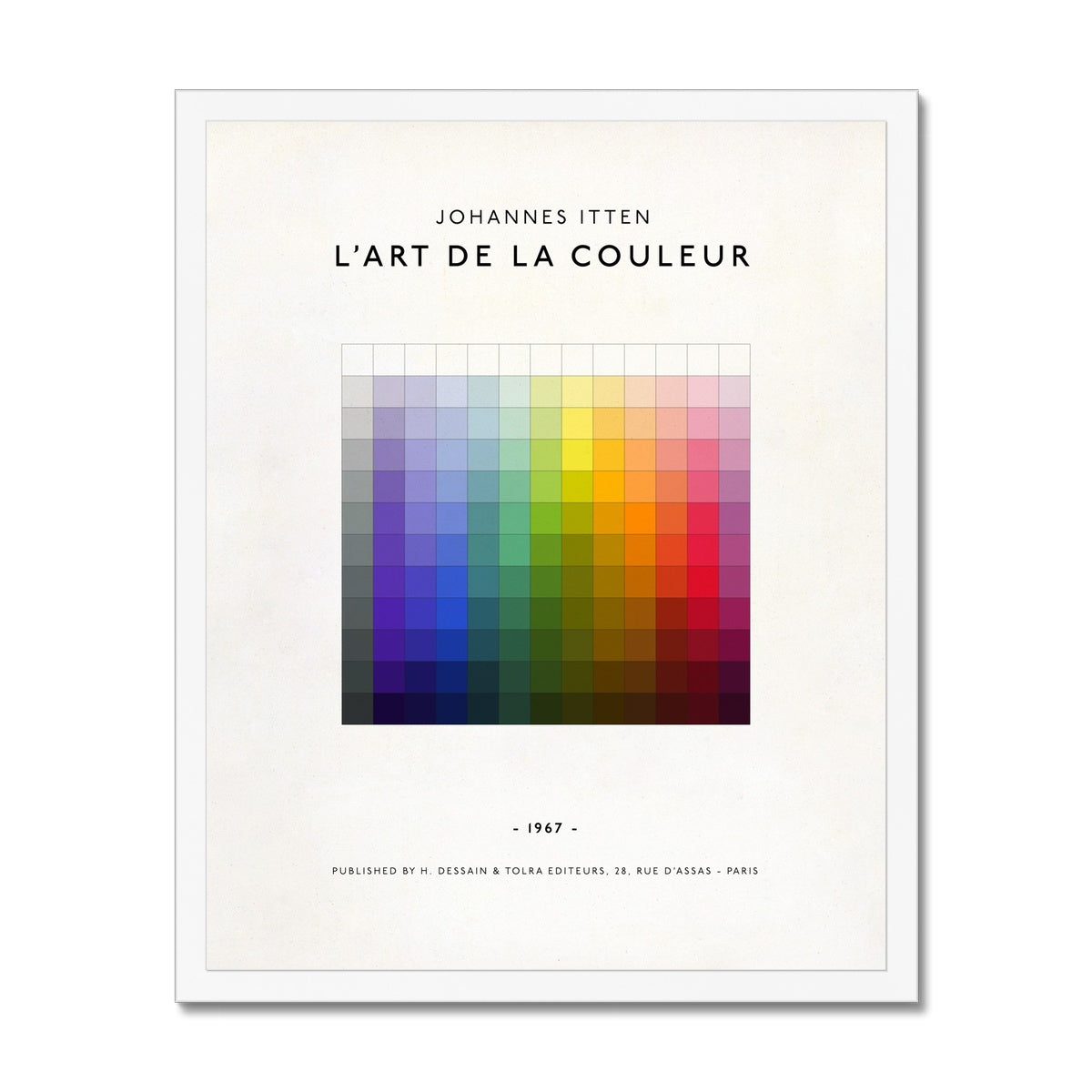L'Art De La Couleur  Fine Art Print