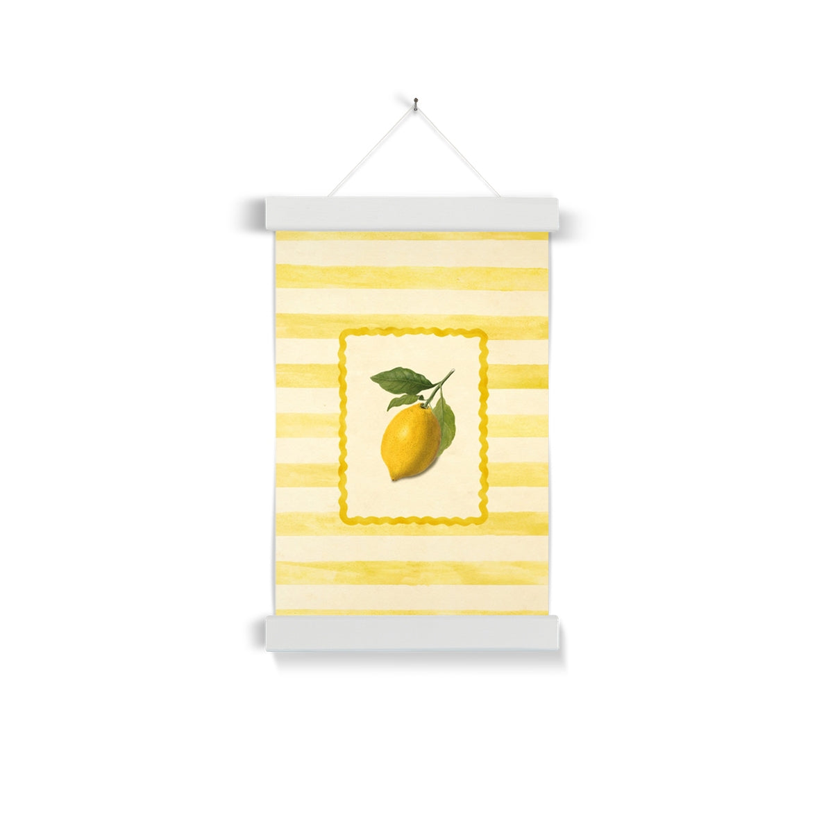 Lemon Fine Art Print with Hanger