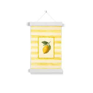 Lemon Fine Art Print with Hanger