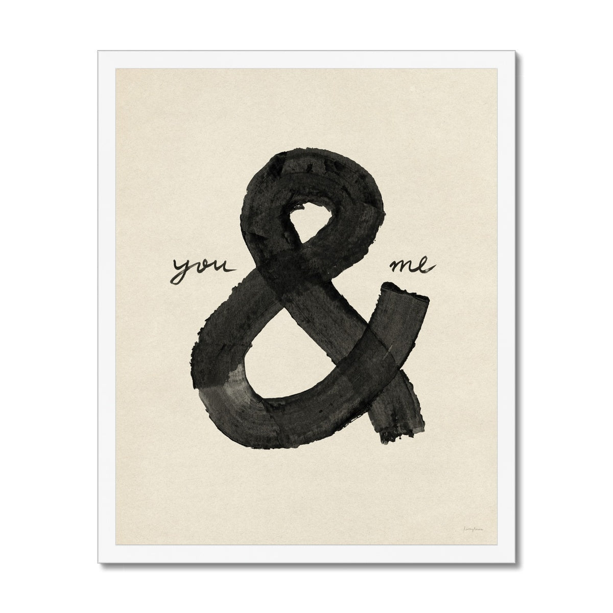 You & Me Fine Art  Fine Art Print