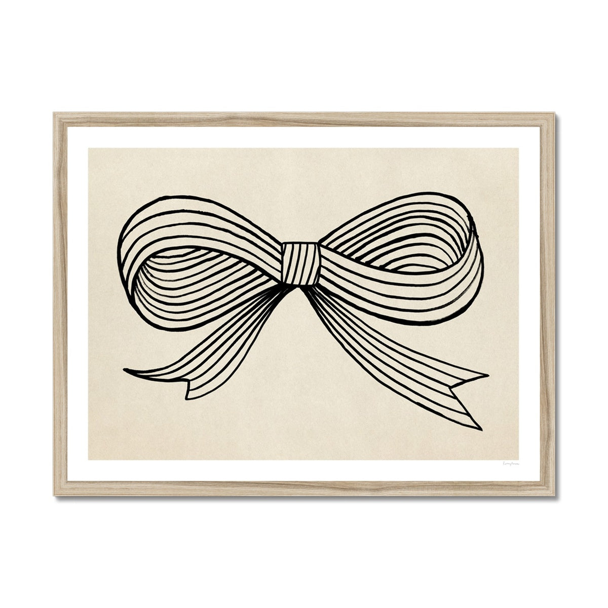 Ink Bow  Fine Art Print