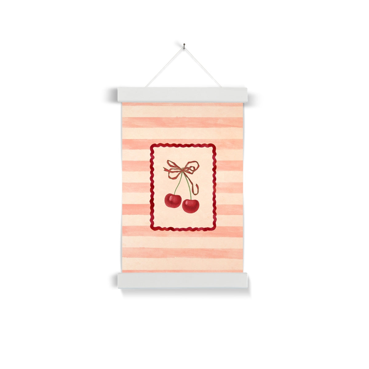 Cherry Fine Art Print with Hanger