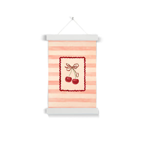 Cherry Fine Art Print with Hanger