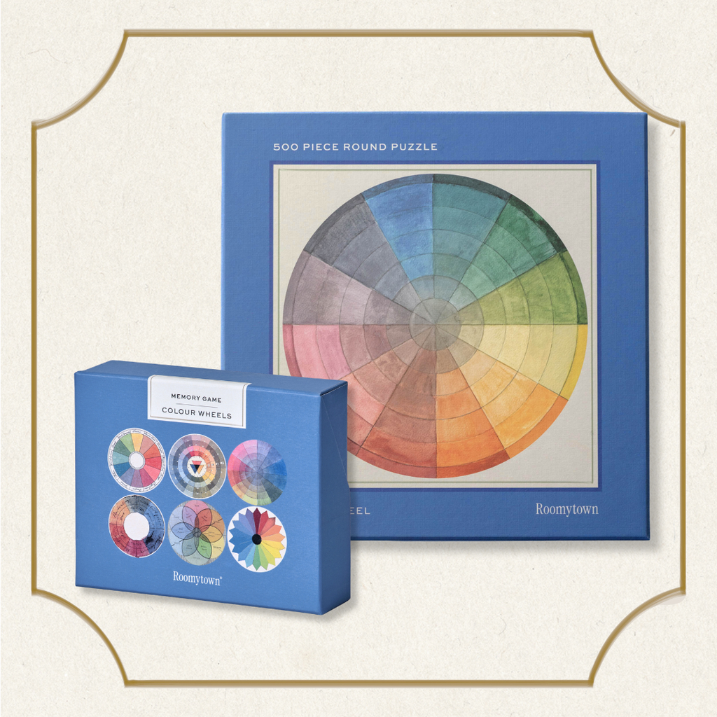 Colour Wheel Puzzle & Memory Game Gift Set – Roomytown UK