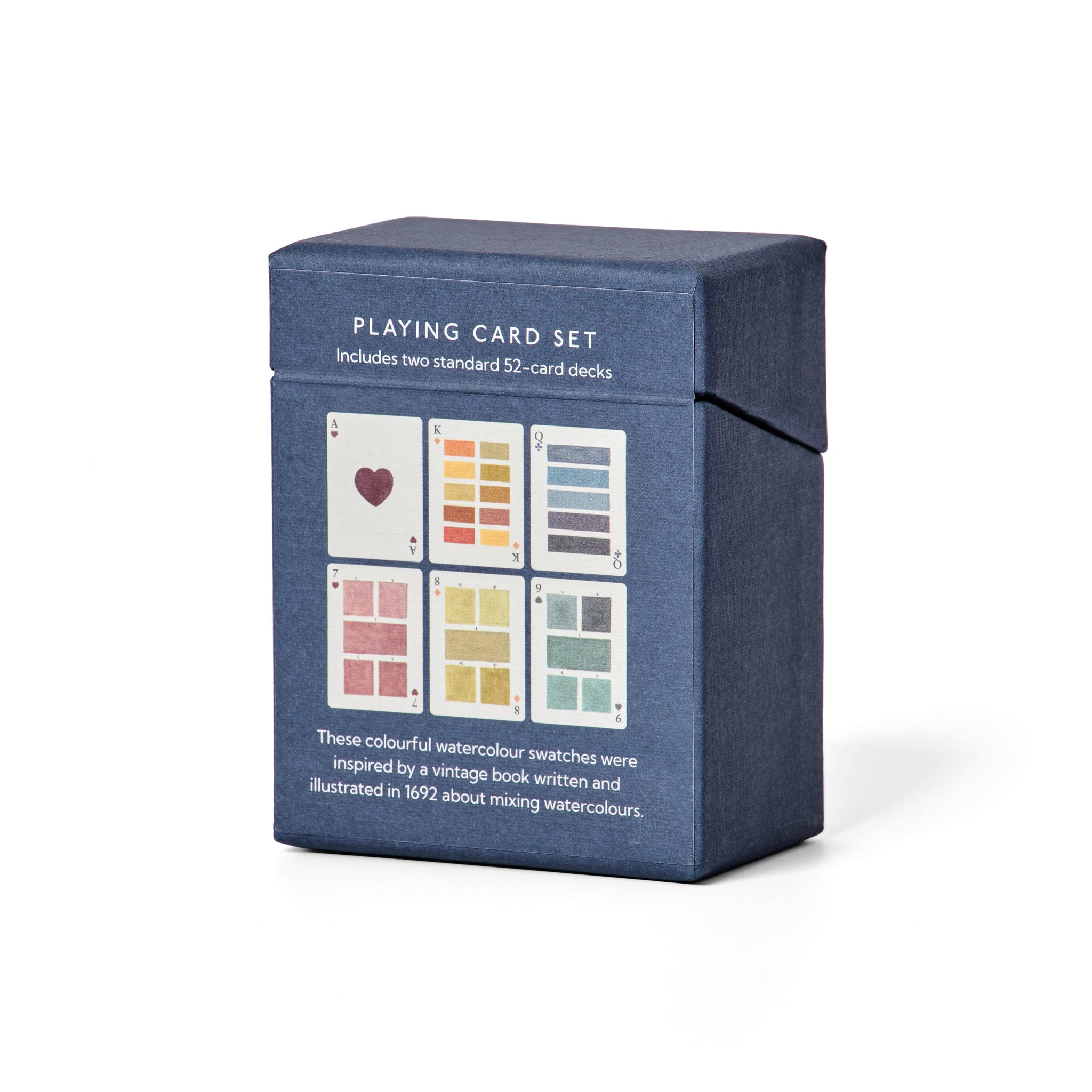 Two Playing Card Decks - Watercolour Swatches – Roomytown UK