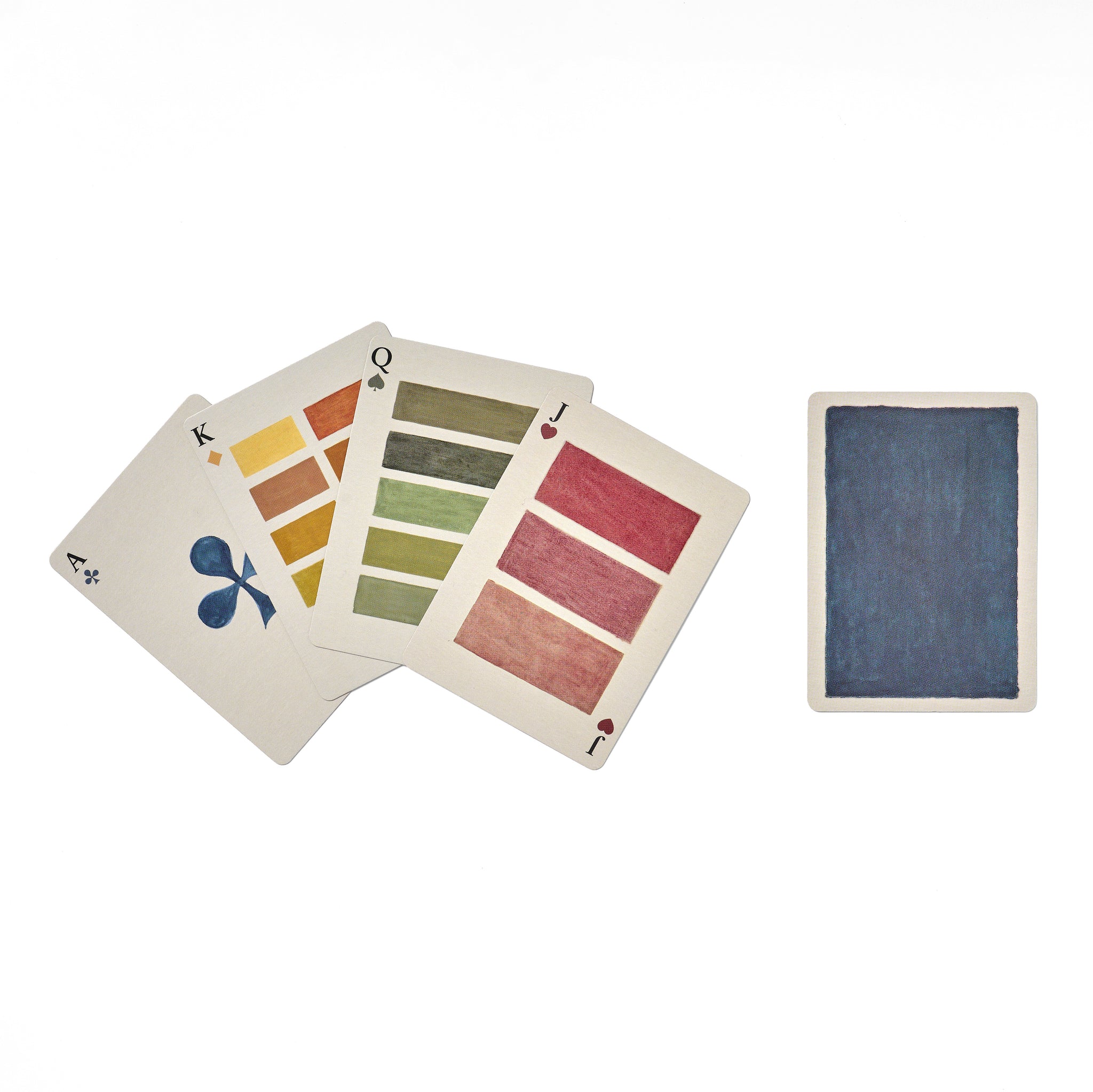 Two Playing Card Decks - Watercolour Swatches – Roomytown UK