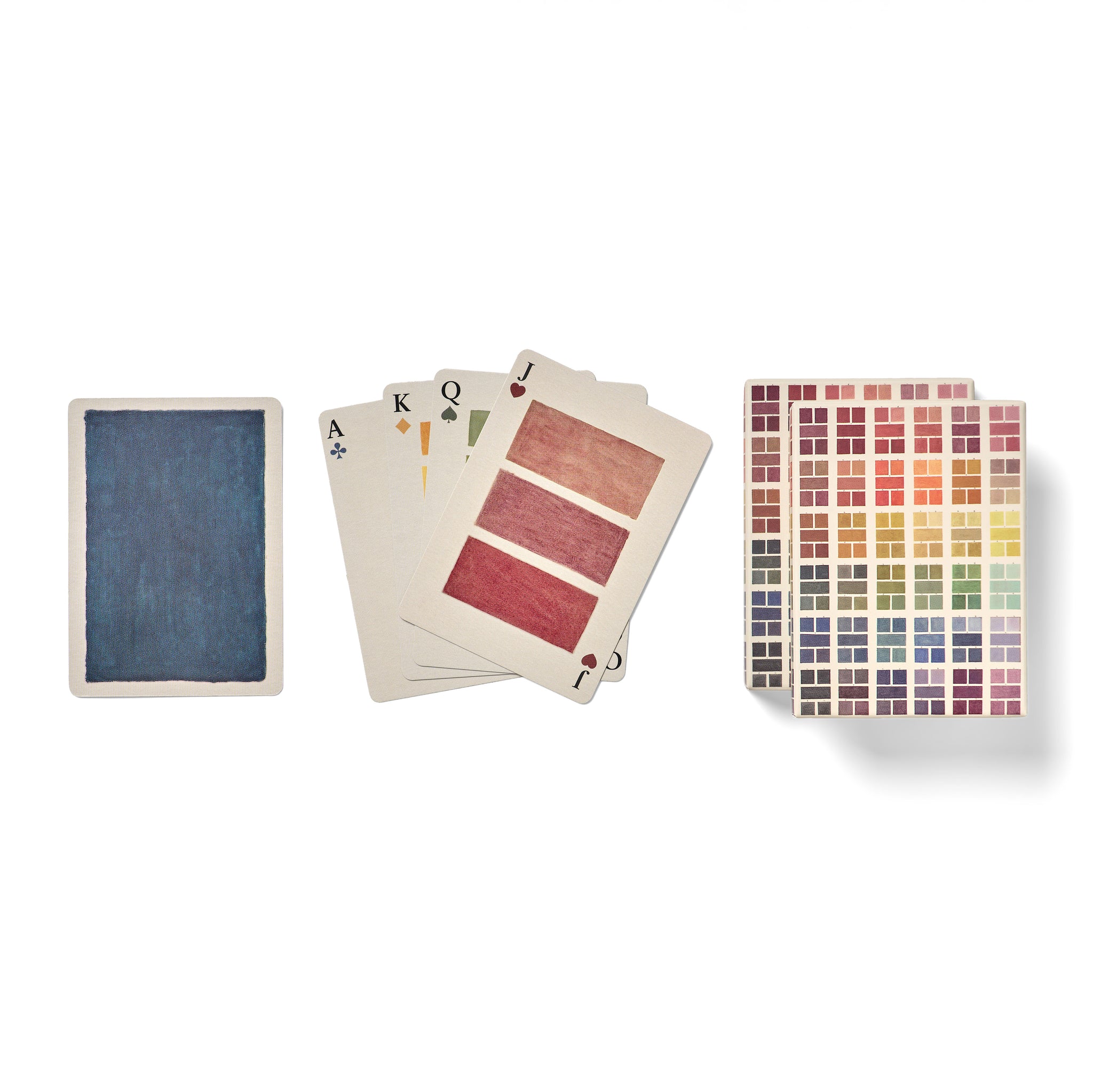 Two Playing Card Decks - Watercolour Swatches – Roomytown UK