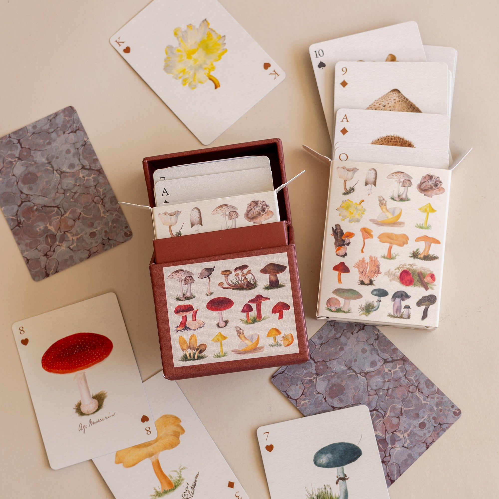 Playing Cards - Set of Two Decks - Fungi – Roomytown UK