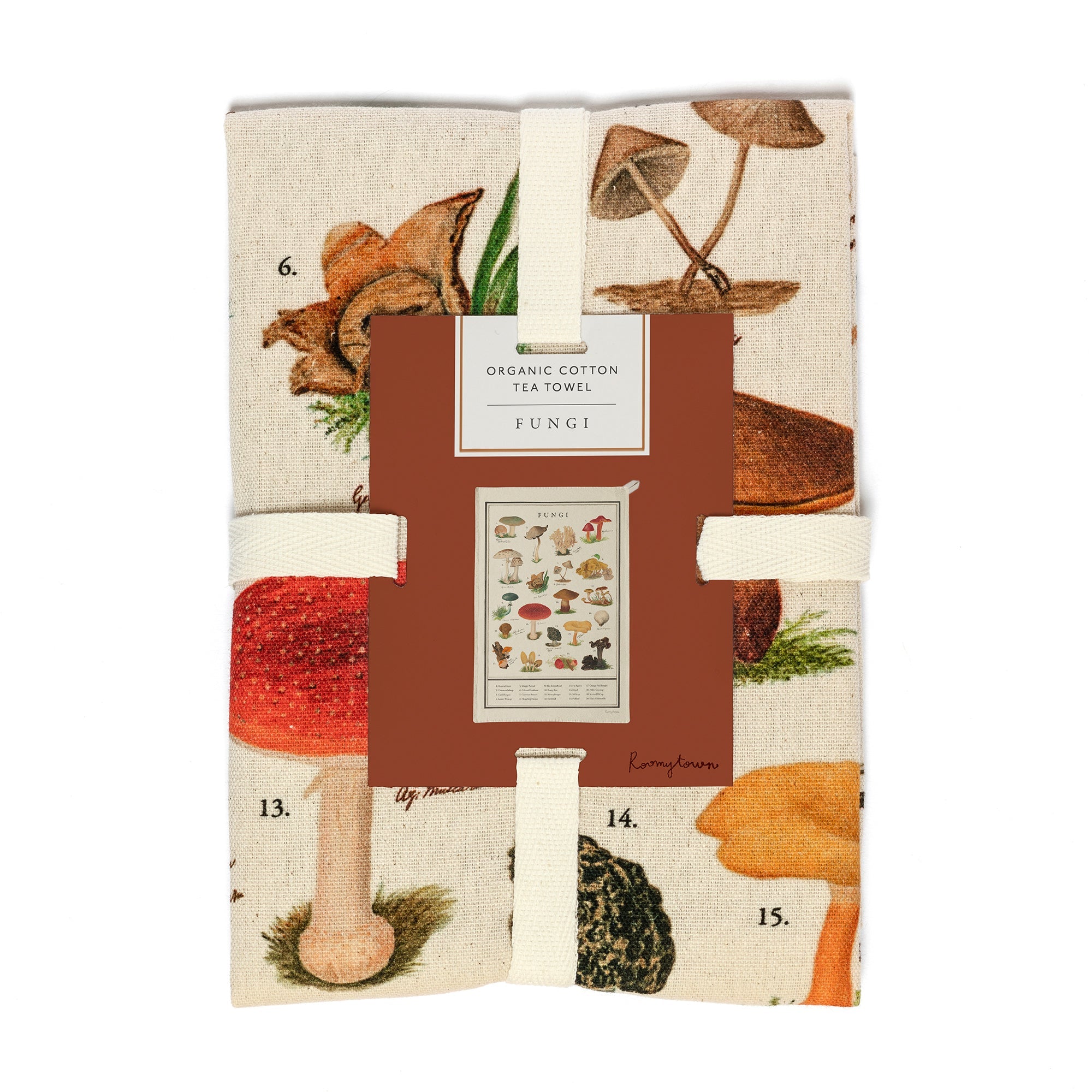 Half Moon Bay The Beatles 'Help!' Recycled Cotton Kitchen Tea Towel