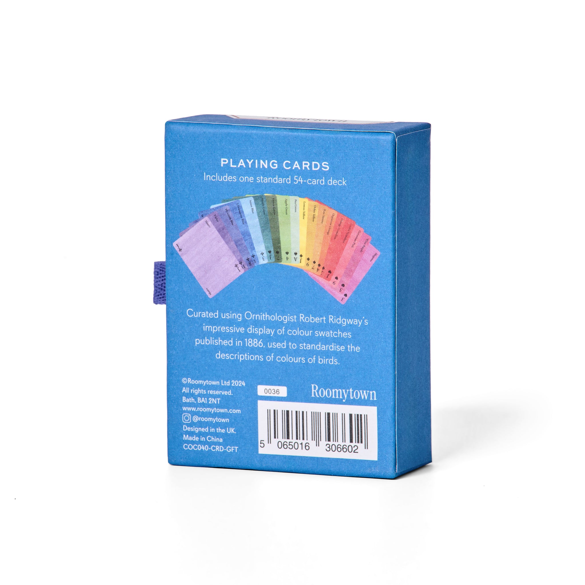 Nomenclature of Colours Single Playing Card Deck – Roomytown UK