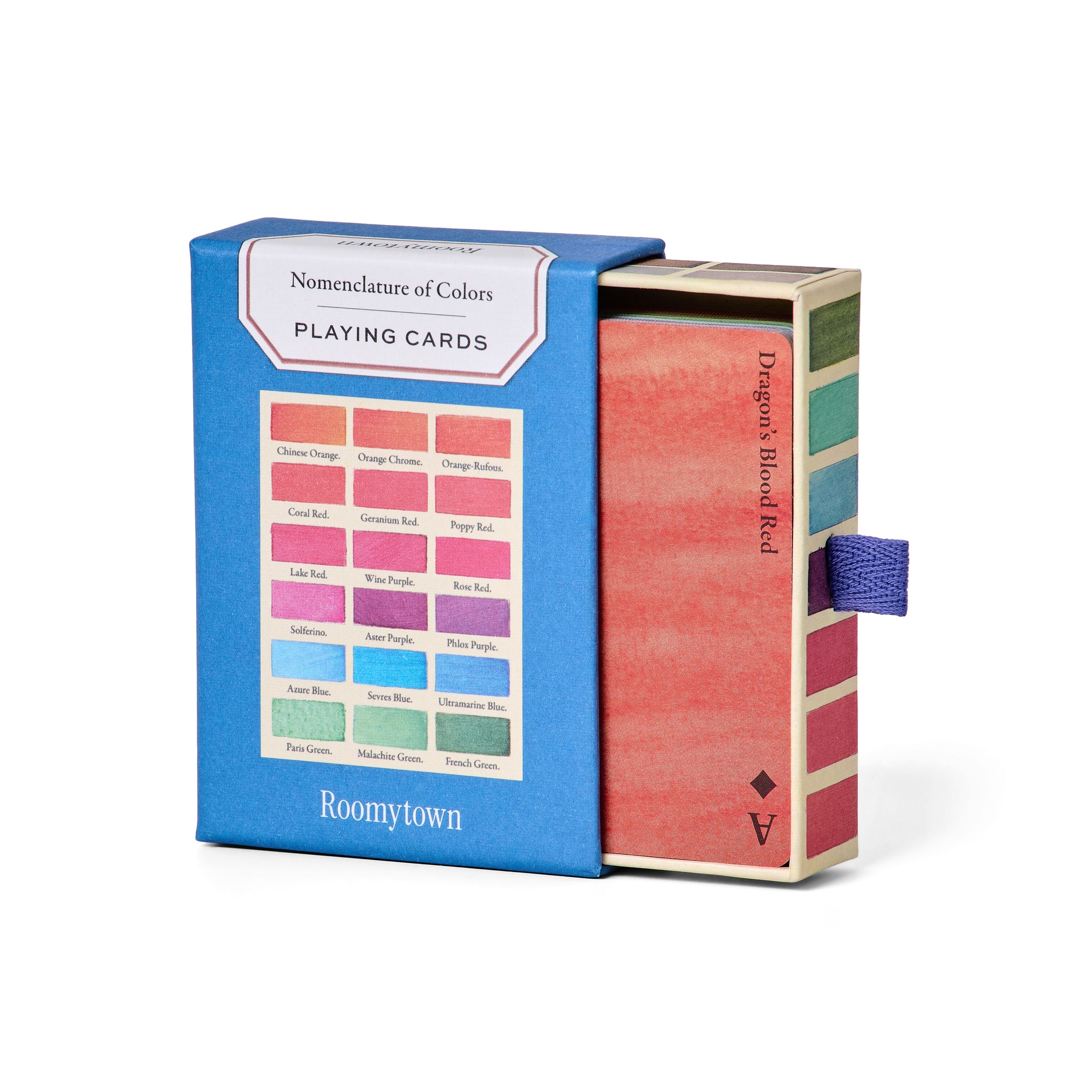 Nomenclature of Colours Single Playing Card Deck – Roomytown UK
