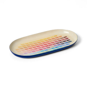 Nomenclature of Colors Oval Enamel Tray main image 1