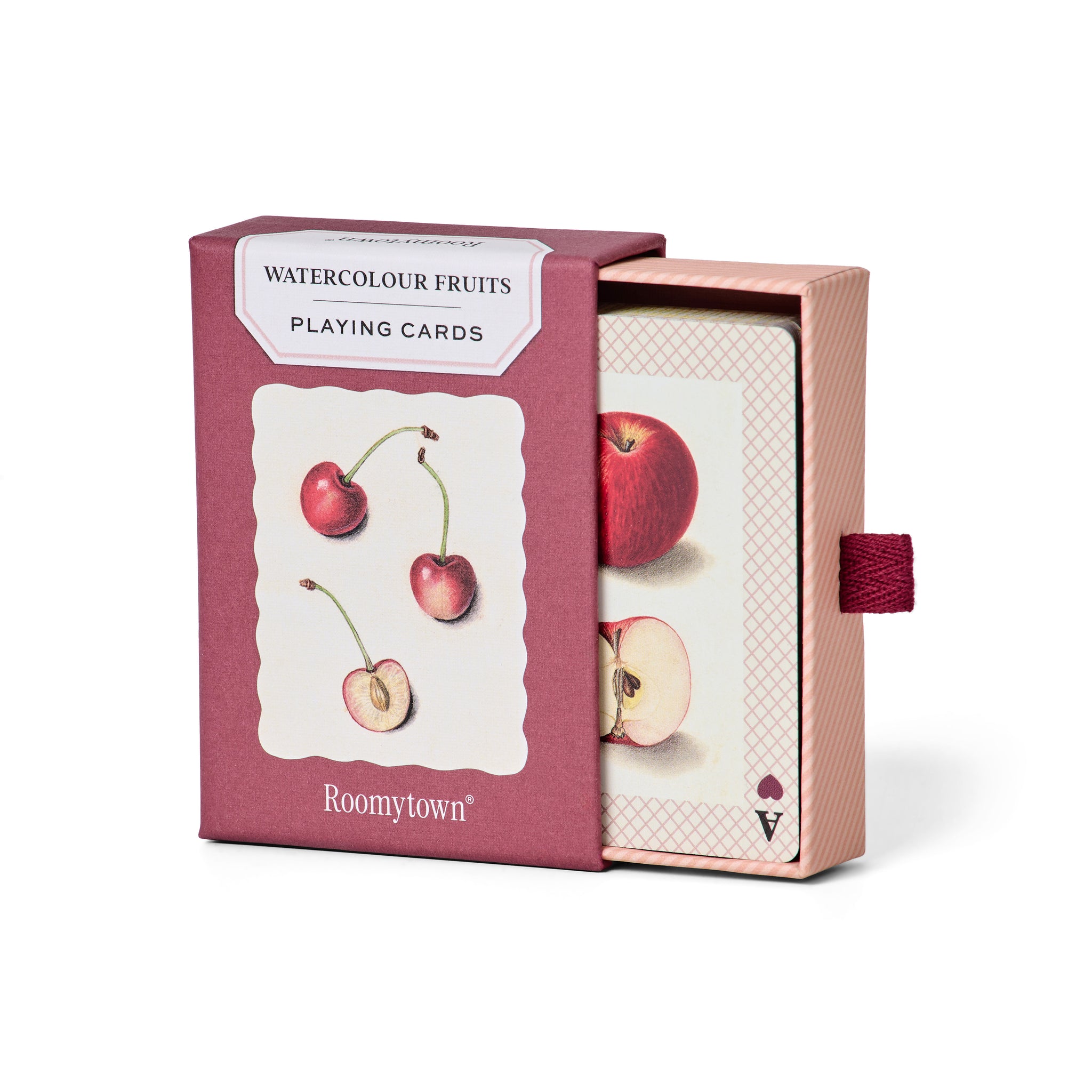 Watercolour Fruits Single Playing Card Deck – Roomytown UK