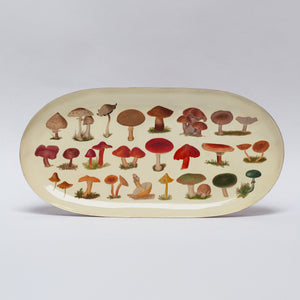 Enamel Printed Tray - Fungi