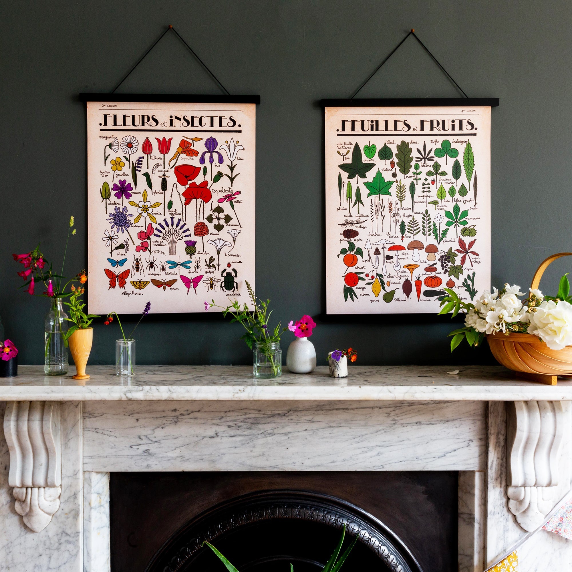 Feuilles et Fruits  Fine Art Print