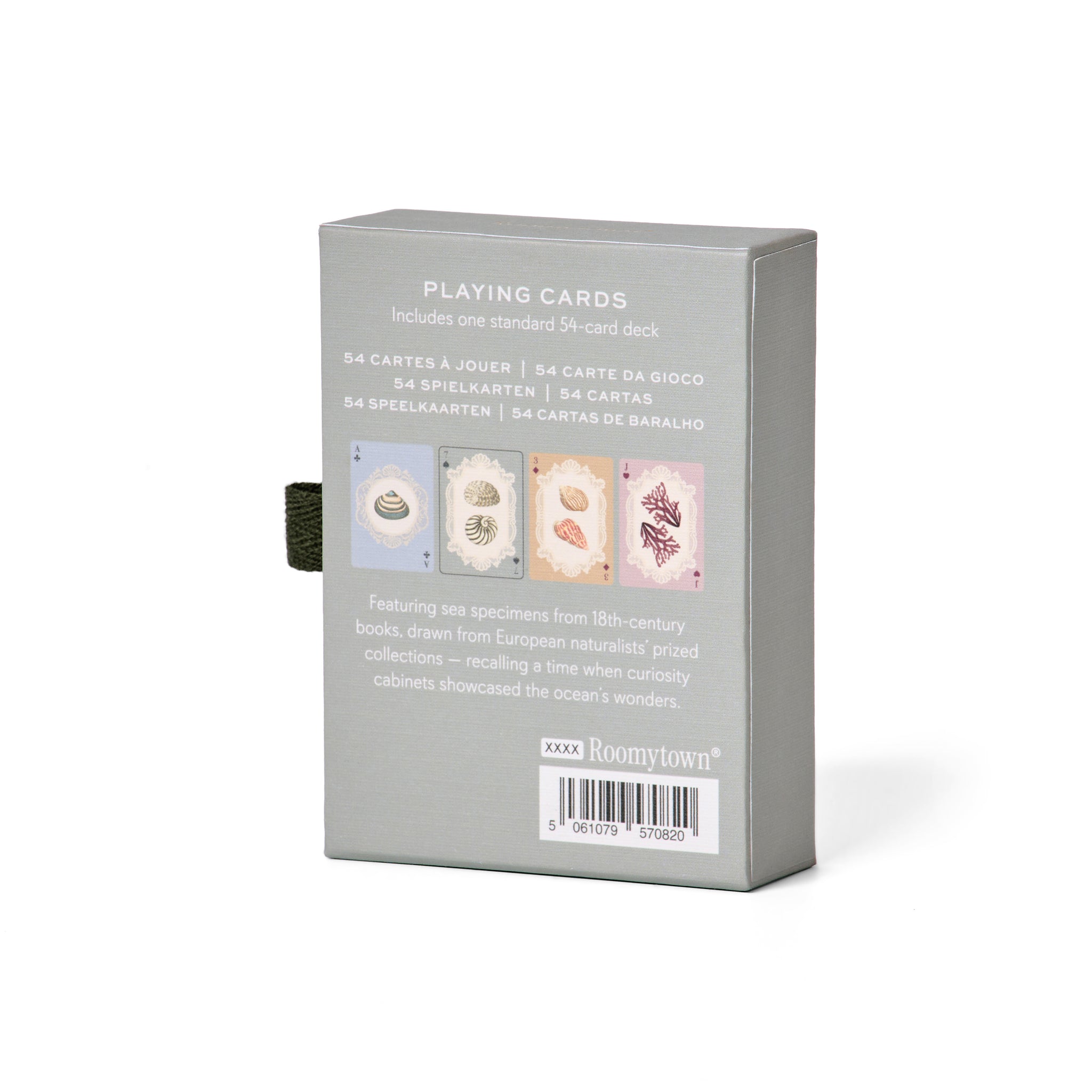 Single Deck Playing Cards - Specimens of the Sea – Roomytown UK