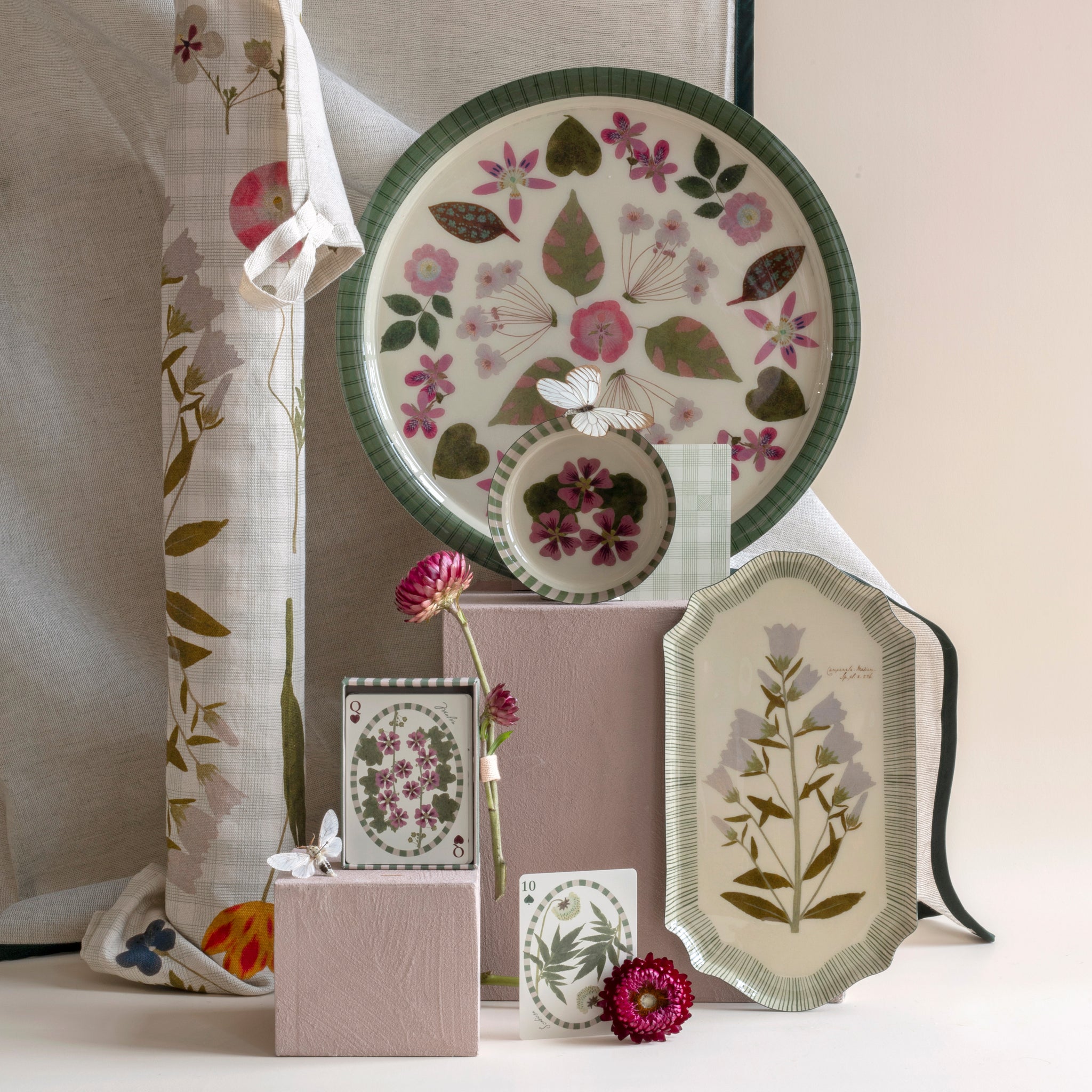 Single Deck Playing Cards - The Living Herbarium – Roomytown UK