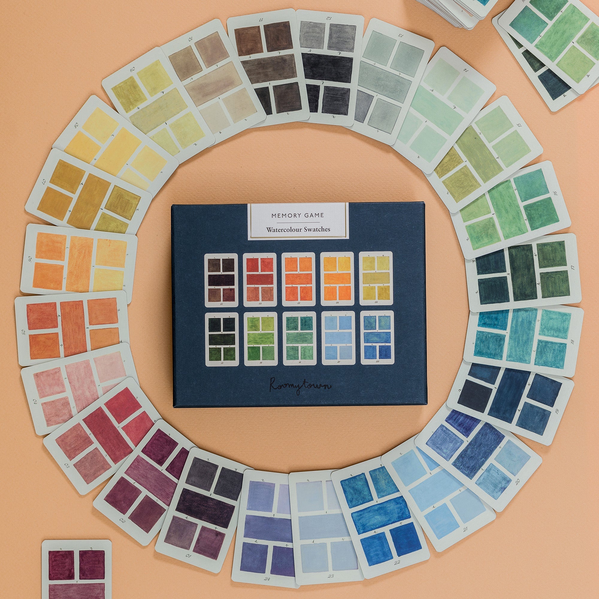 NEW Memory Game - Watercolour Swatches