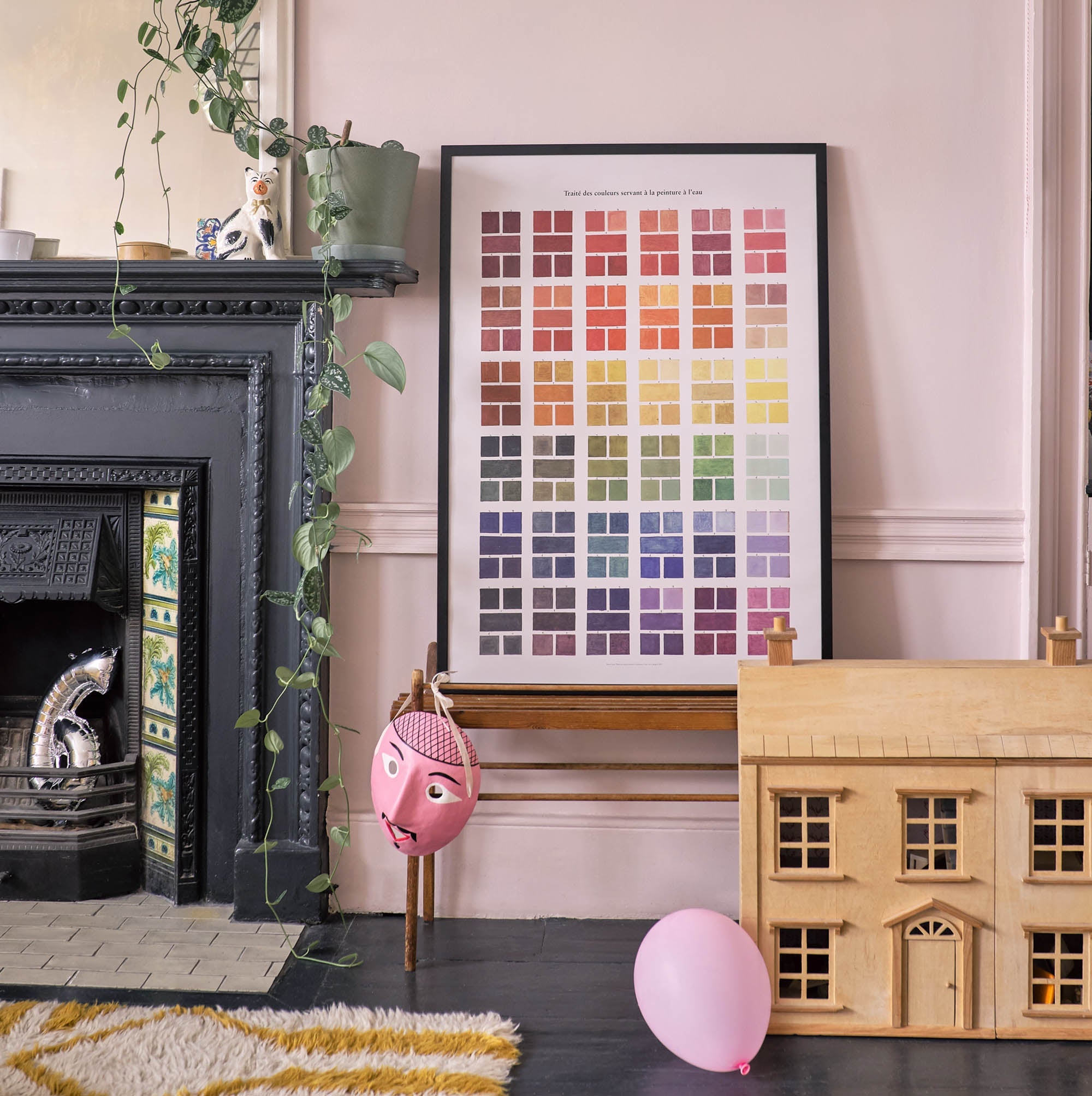 Watercolour Swatches  Fine Art Print