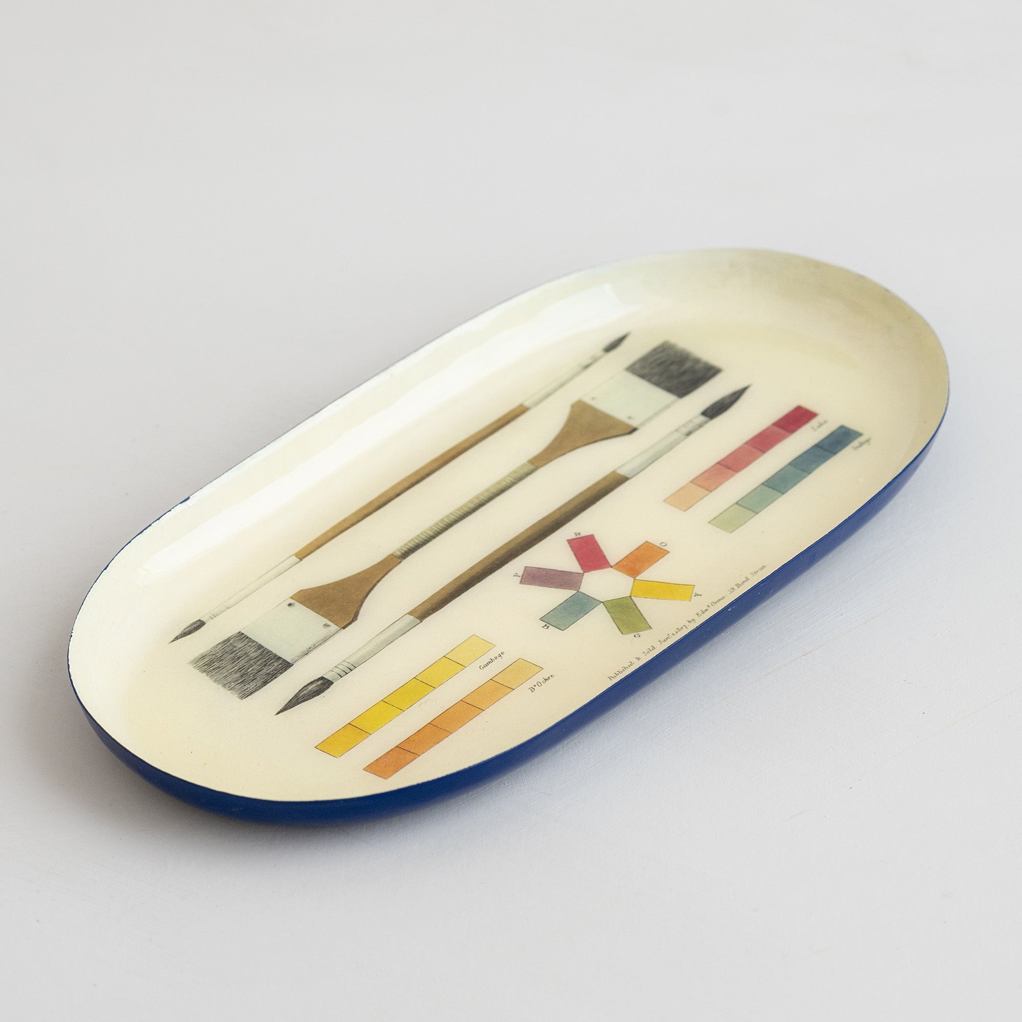 The Art of Colouring Oval Enamel Tray – Roomytown UK