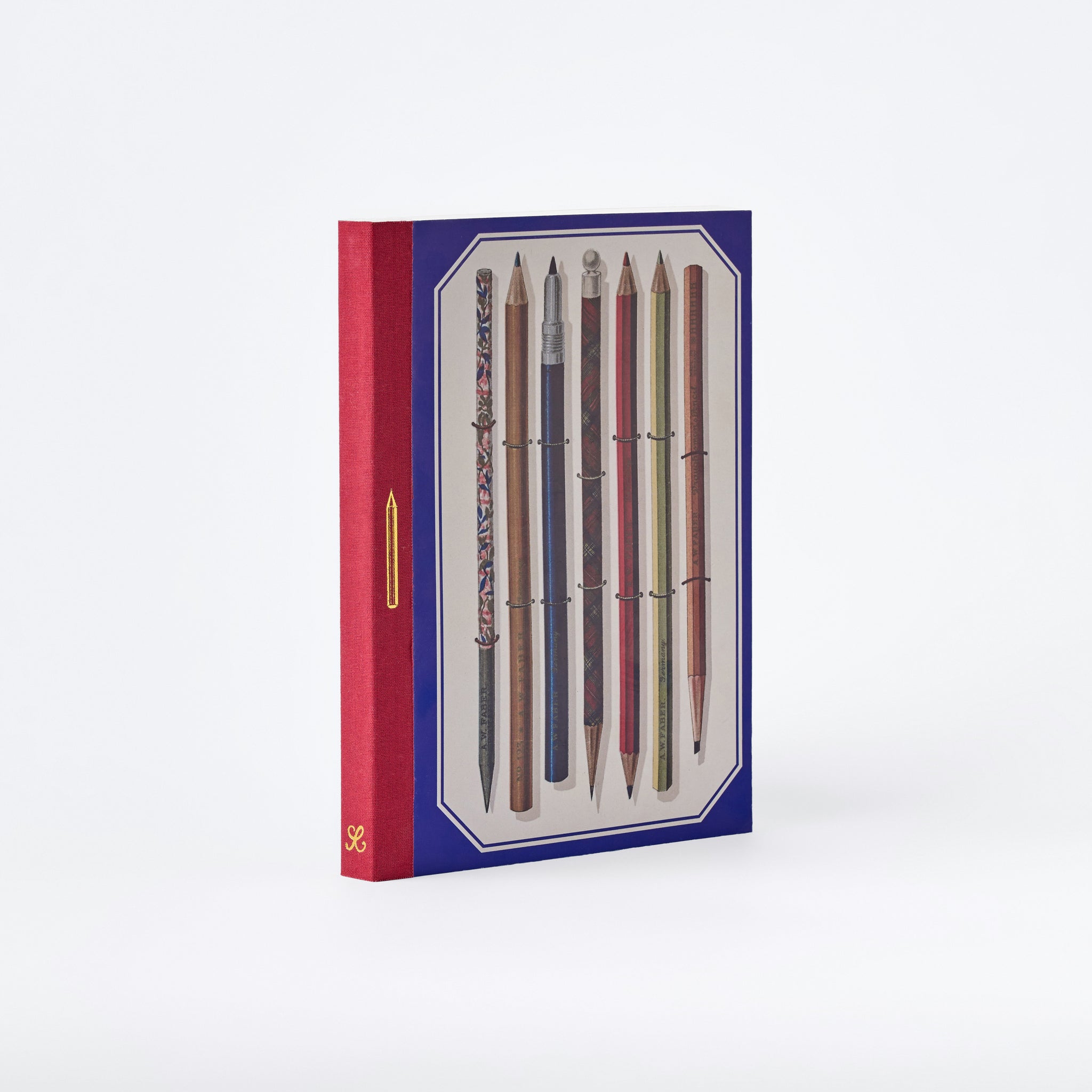 Vintage Pencils A5 Journal