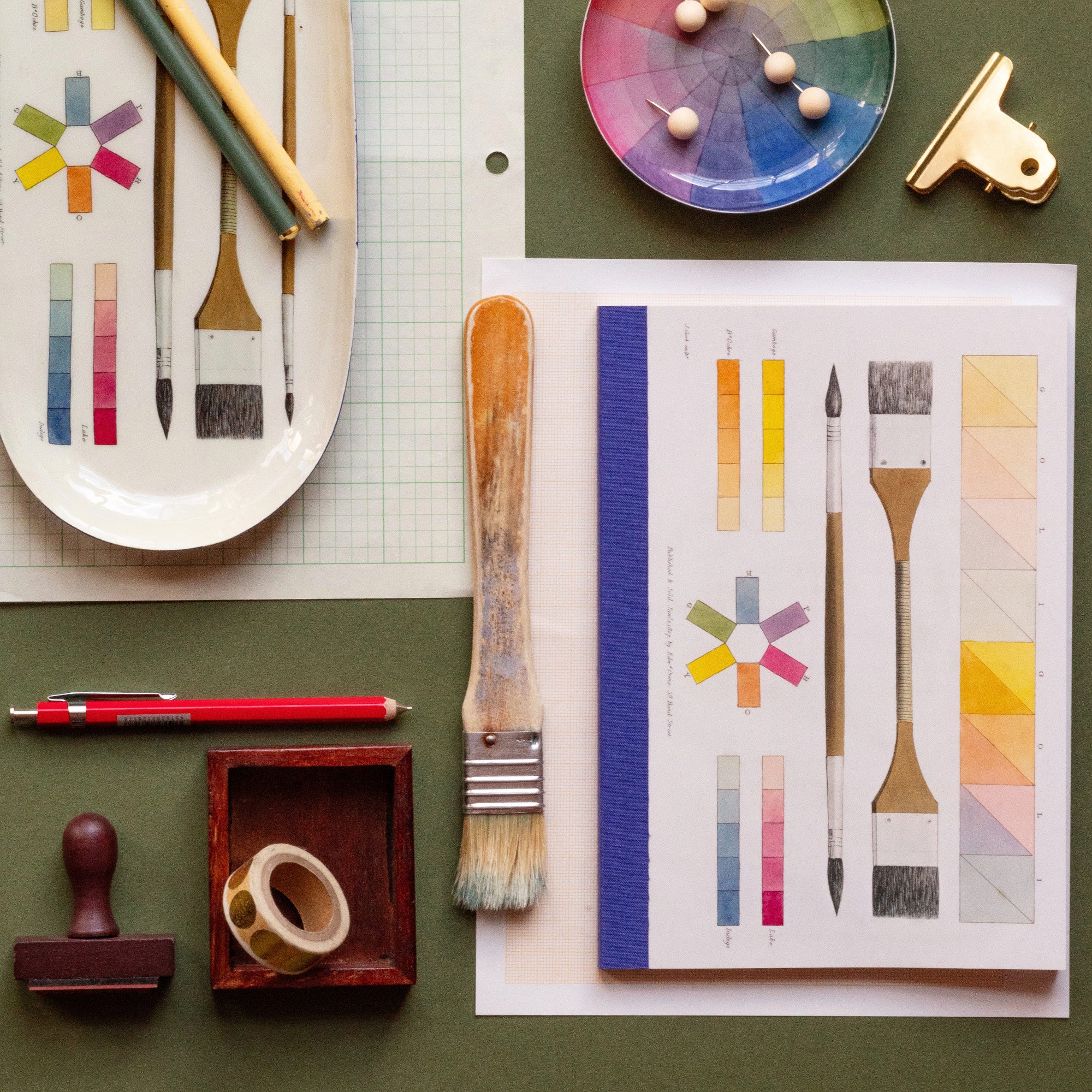Color Test Notebook Set of 2 Notebooks - Colour Studies – Roomytown