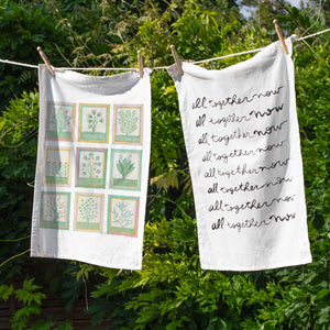 Cotton Tea Towel - All Together Now