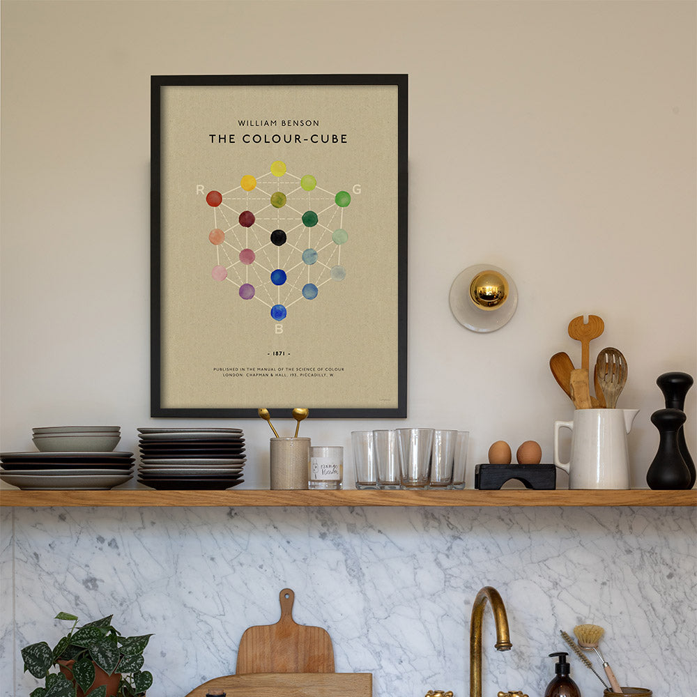 The Colour Cube Fine Art Print