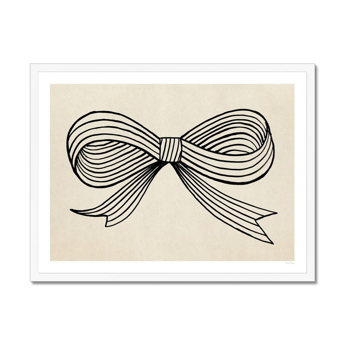 Ink Bow  Fine Art Print