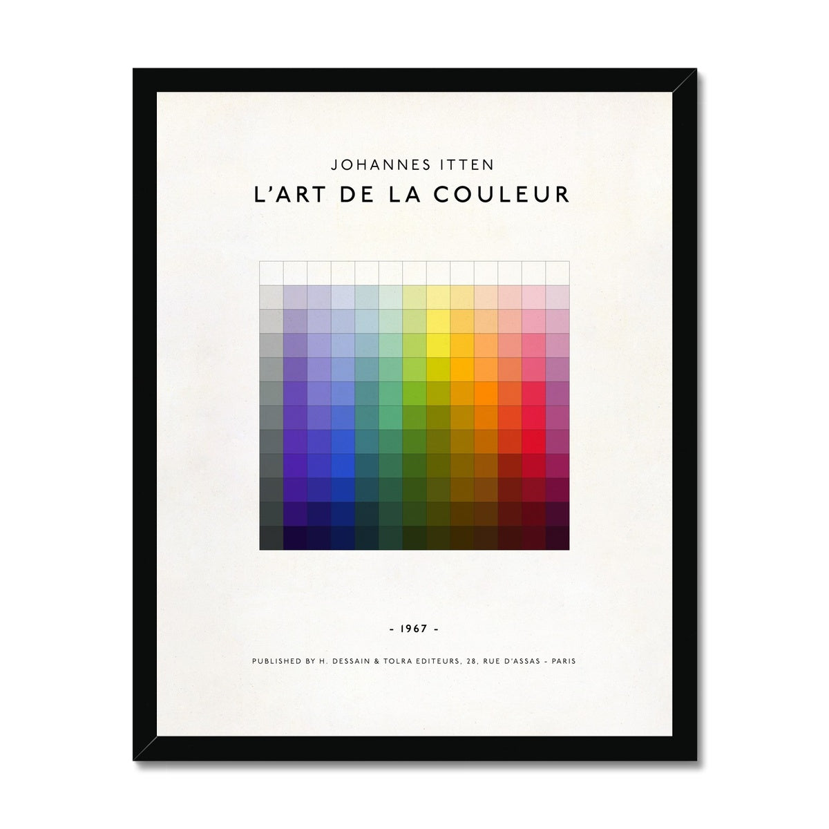 L'Art De La Couleur  Fine Art Print