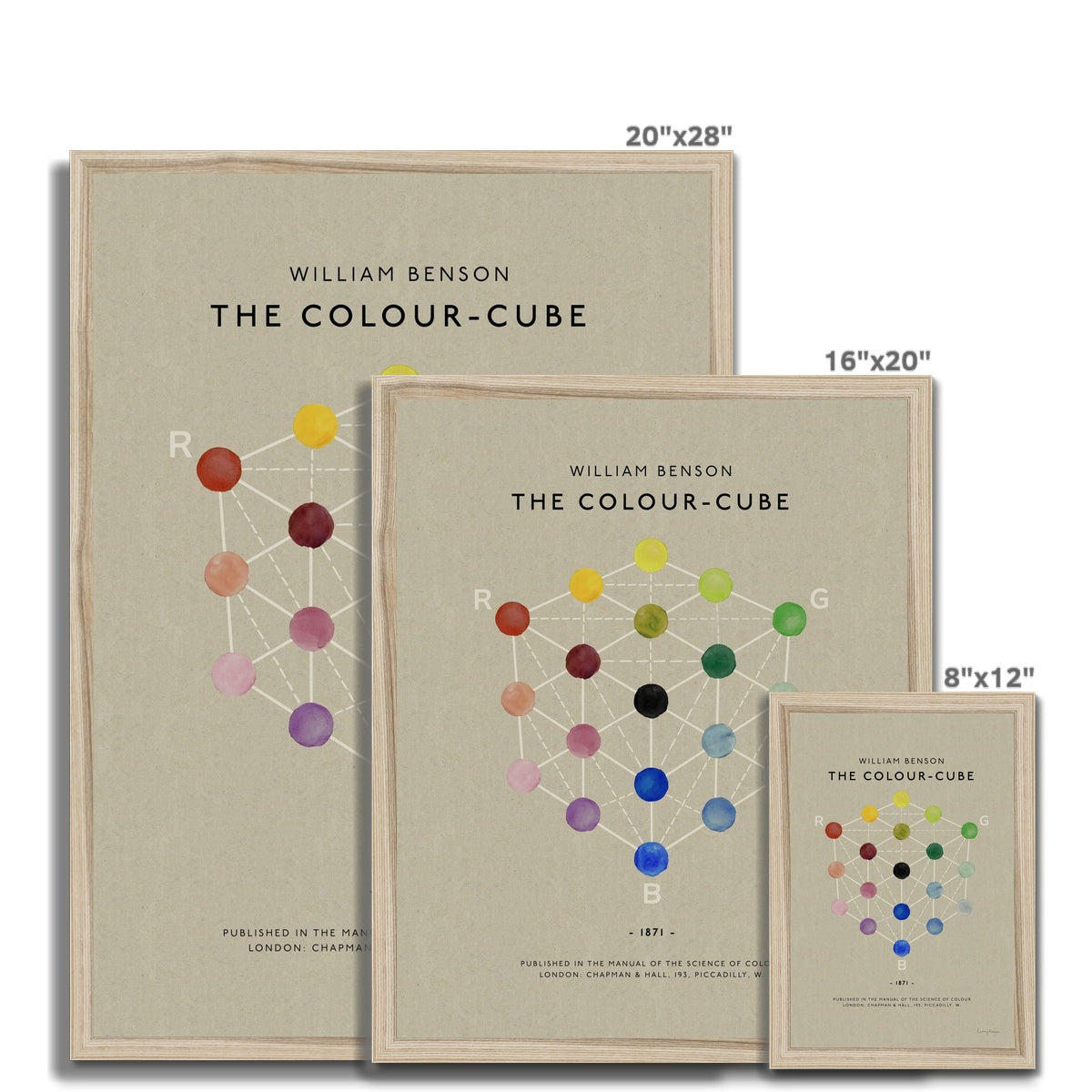 The Colour Cube Fine Art Print