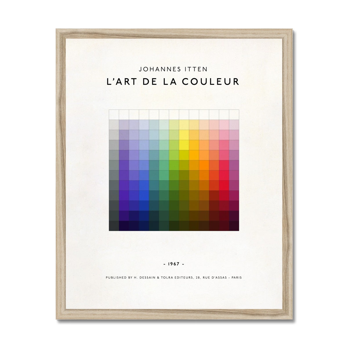 L'Art De La Couleur  Fine Art Print