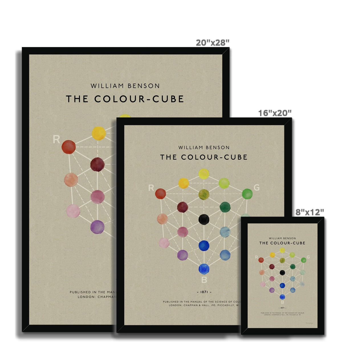 The Colour Cube Fine Art Print