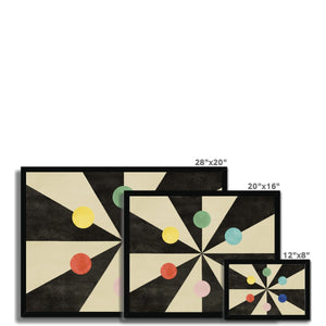 Benson's Colour Hexagon Fine Art Framed Print