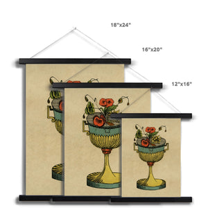 Tarot Card Cups Fine Art Print with Hanger