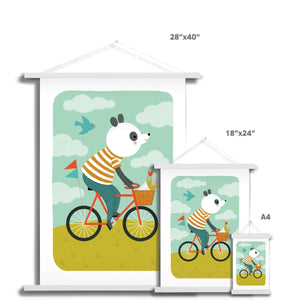 The Joy of Adventure Fine Art Print with Hanger | Nora Aoyagi