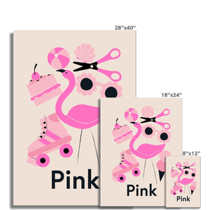 Favourite Colour Pink Fine Art Print