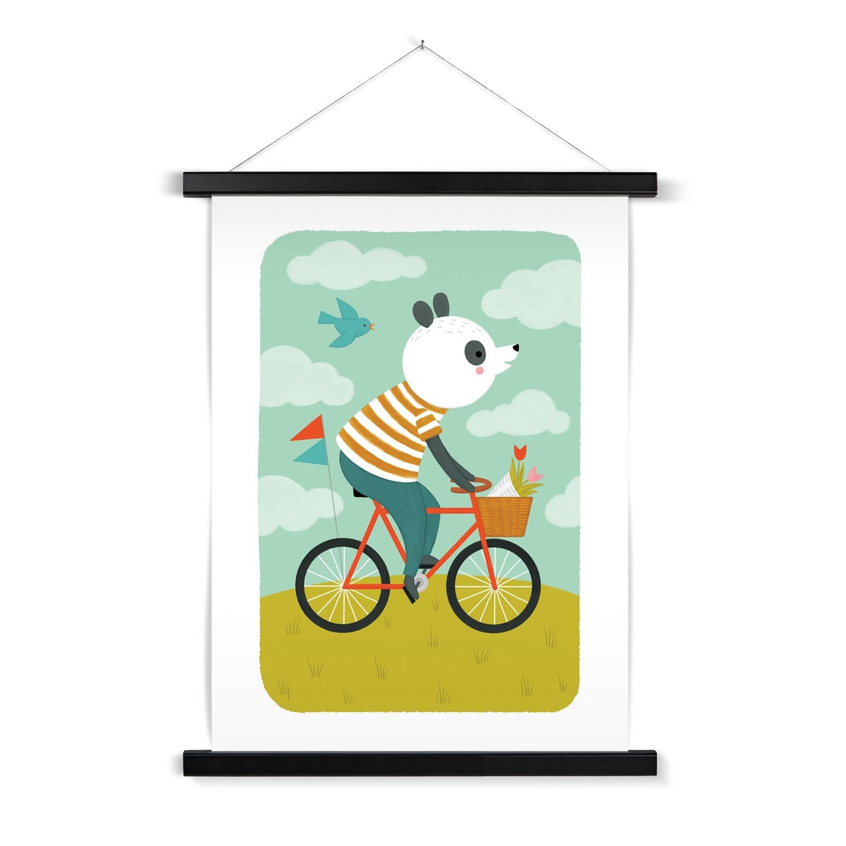 The Joy of Adventure Fine Art Print with Hanger | Nora Aoyagi