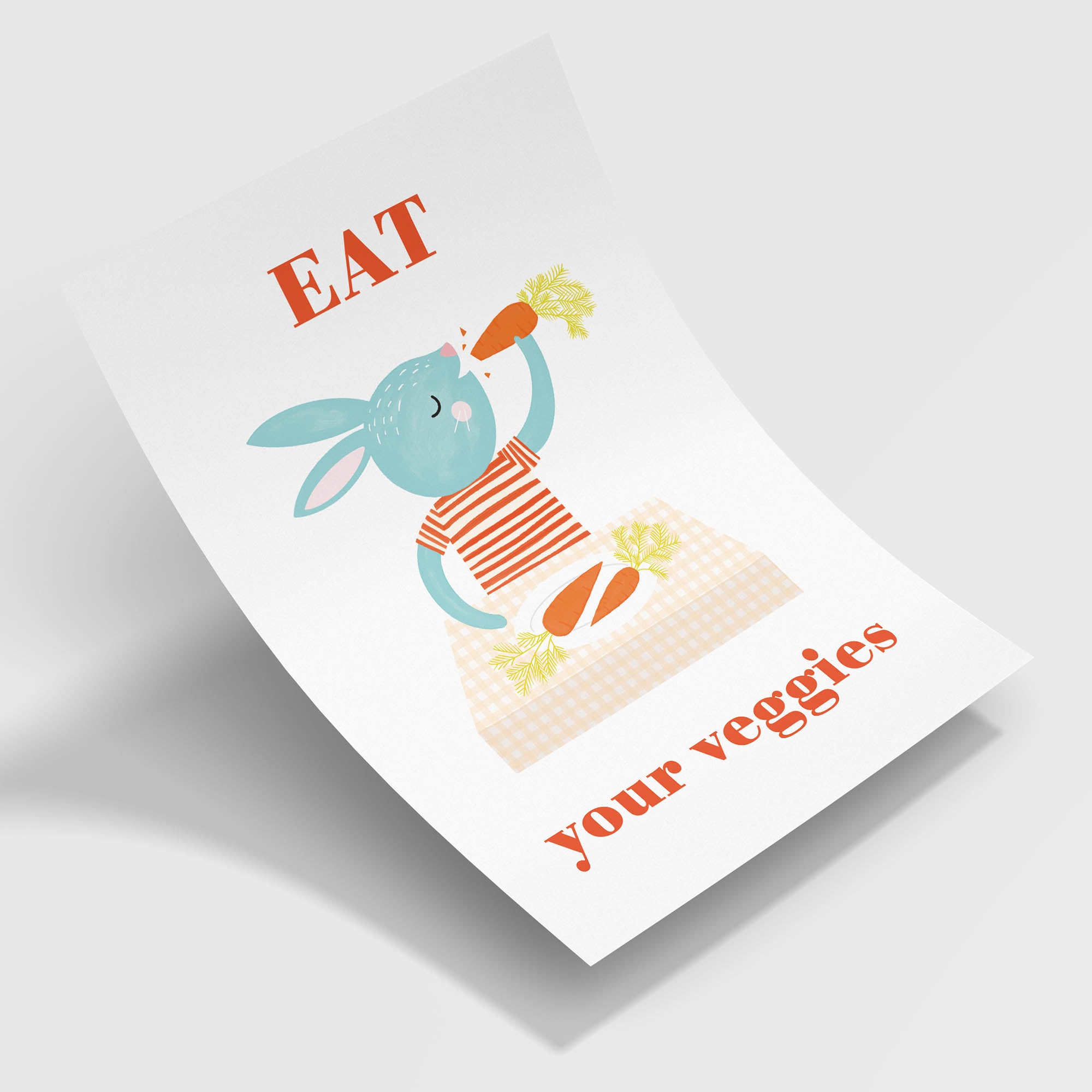 Eat Your Veggies Fine Art Print | Nora Aoyagi